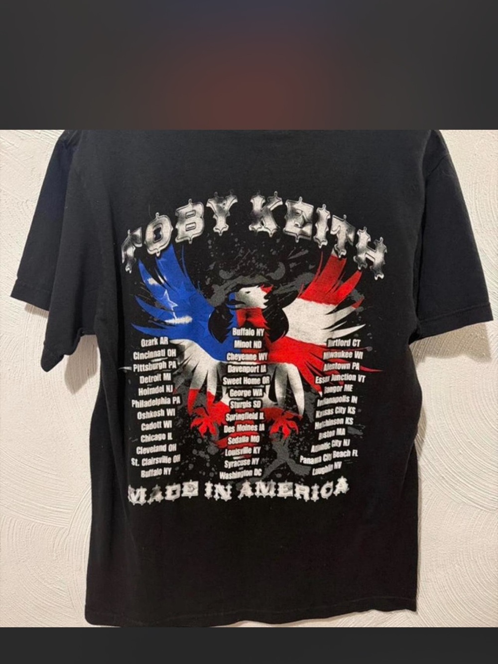 Toby Keith tour shirt